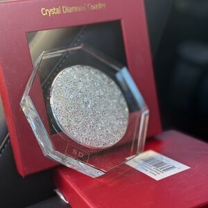 Crystal Diamond Coaster - Silver